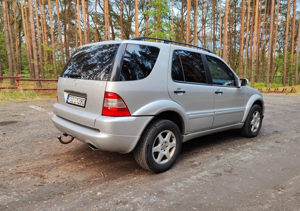 Mercedes-Benz ML cena 25000 przebieg: 246500, rok produkcji 2004 z Bolesławiec małe 667